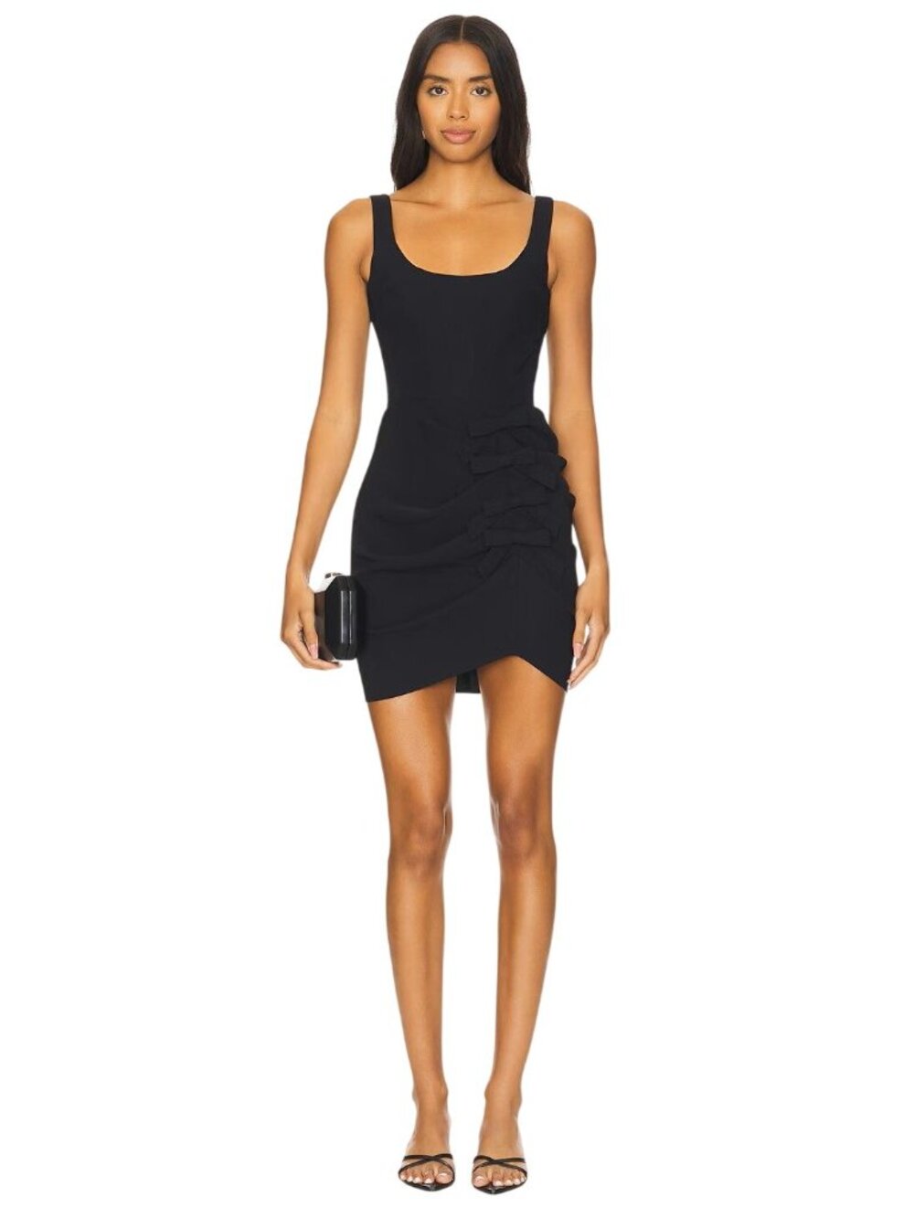Amanda Uprichard Fiorella Dress in Black Medium Womens